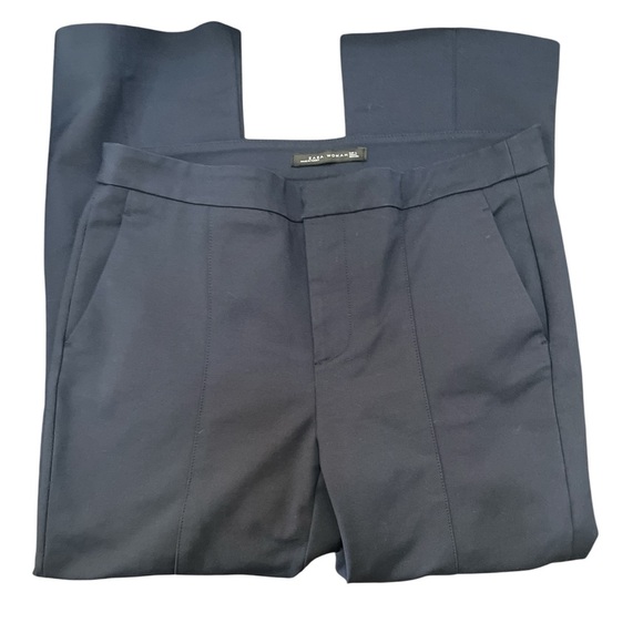 Zara Women's Midnight Blue Cropped Pants - Picture 4 of 5